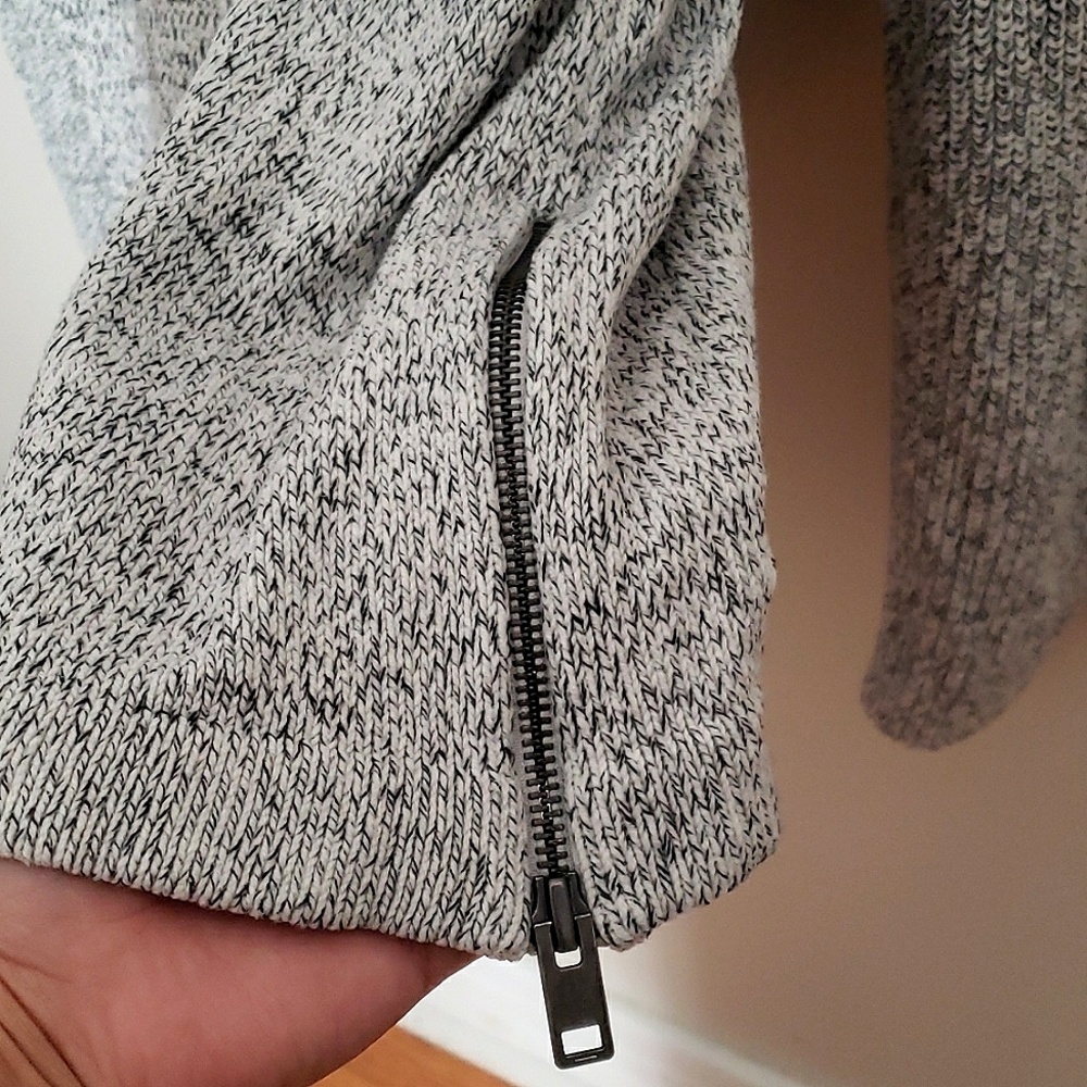 Express Mens Cowl Neck Knit Pullover Sweater - Picture 5 of 9